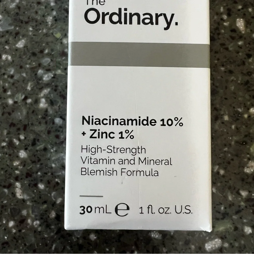 NIB The Ordinary Niacinamide 10% + Zinc 1% Blemish Formula 1oz Skin Care Serum